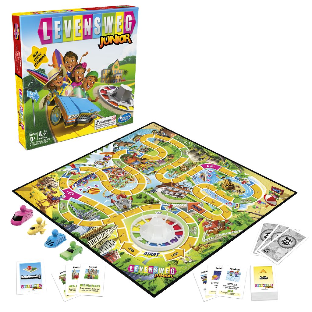 Afbeelding Spel Levensweg Junior (6018104) door Wohi.nl