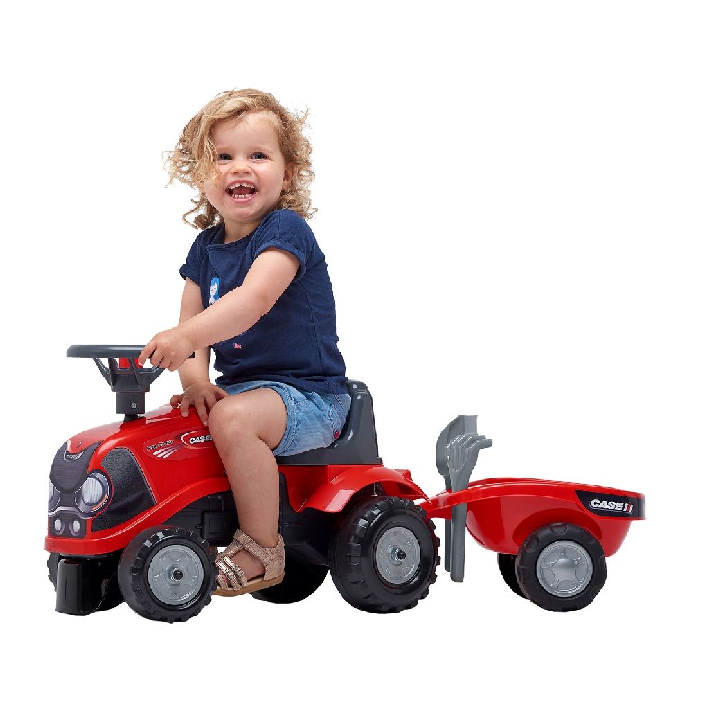 Afbeelding Falk Tractor Case IH Babyfarmer Set 1/3 (2004613) door Wohi.nl