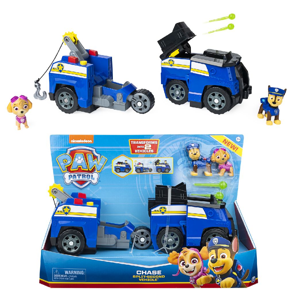 Paw Patrol Split Second Vehicle Chase (5766033)