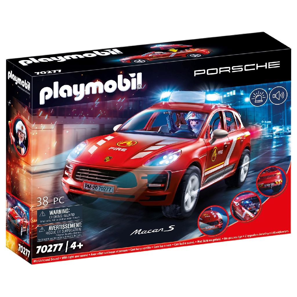Afbeelding Playmobil 70277 Porsche Macan S Brandweer (4370277) door Wohi.nl