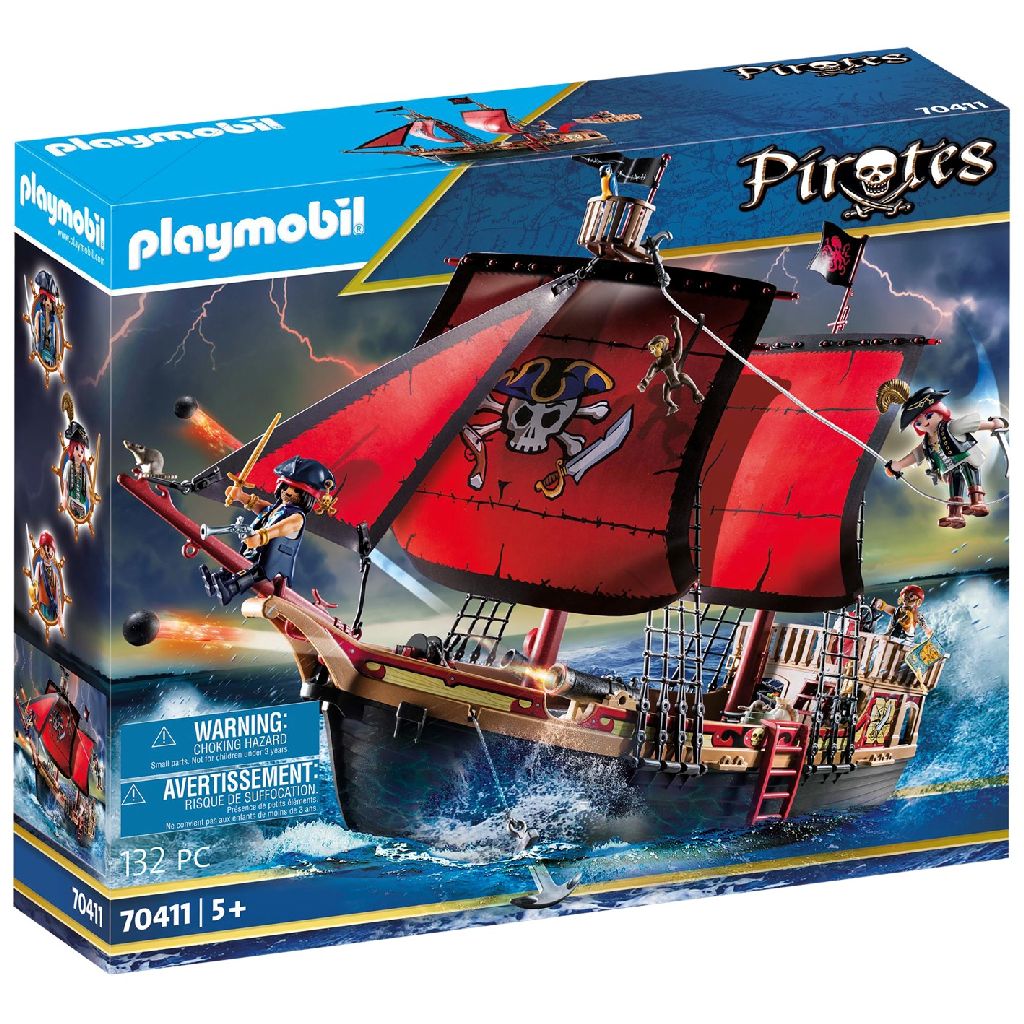 Afbeelding Playmobil 70411 Piratenschip (4374115) door Wohi.nl