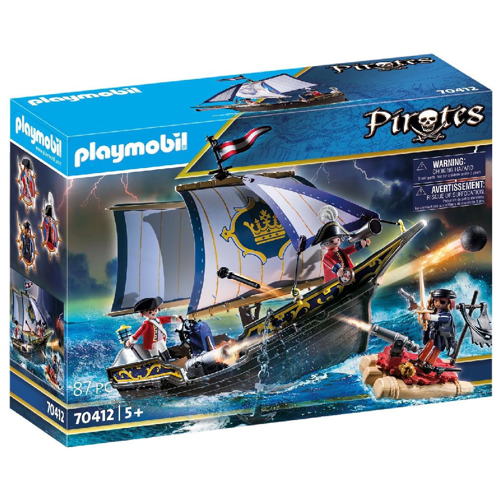 Afbeelding Playmobil 70412 Zeilschip Van De Soldaten (4370412) door Wohi.nl