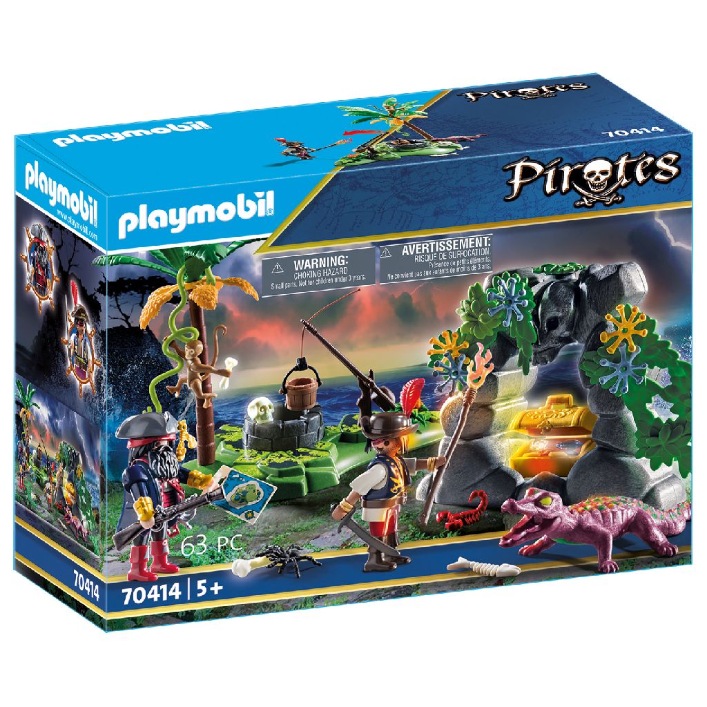 Afbeelding Playmobil 70414 Piraten Op Schattenjacht (4370414) door Wohi.nl