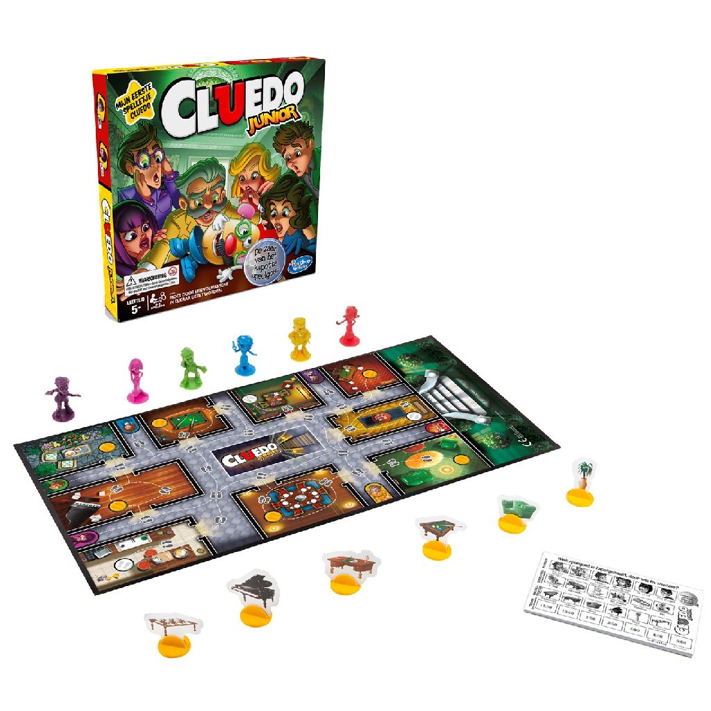 Afbeelding Spel Cluedo Junior Nieuw (6013568) door Wohi.nl