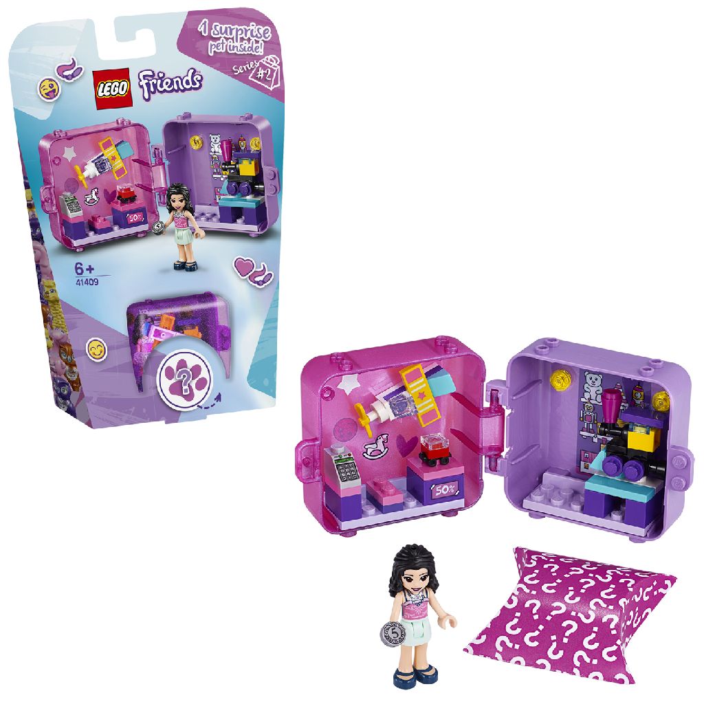 Afbeelding LEGO Friends 41409 Emma's Winkelspeelkubus (4111409) door Wohi.nl