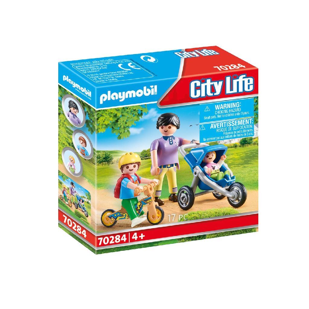 Afbeelding Playmobil 70284 Mama Met Kinderen (4370284) door Wohi.nl