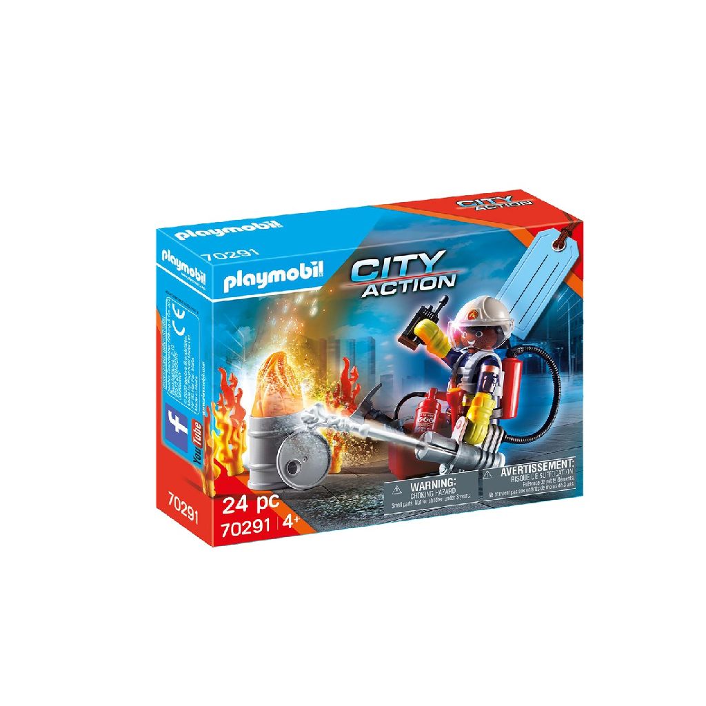 Afbeelding Playmobil 70291 Cadeauset Brandweer (4370291) door Wohi.nl