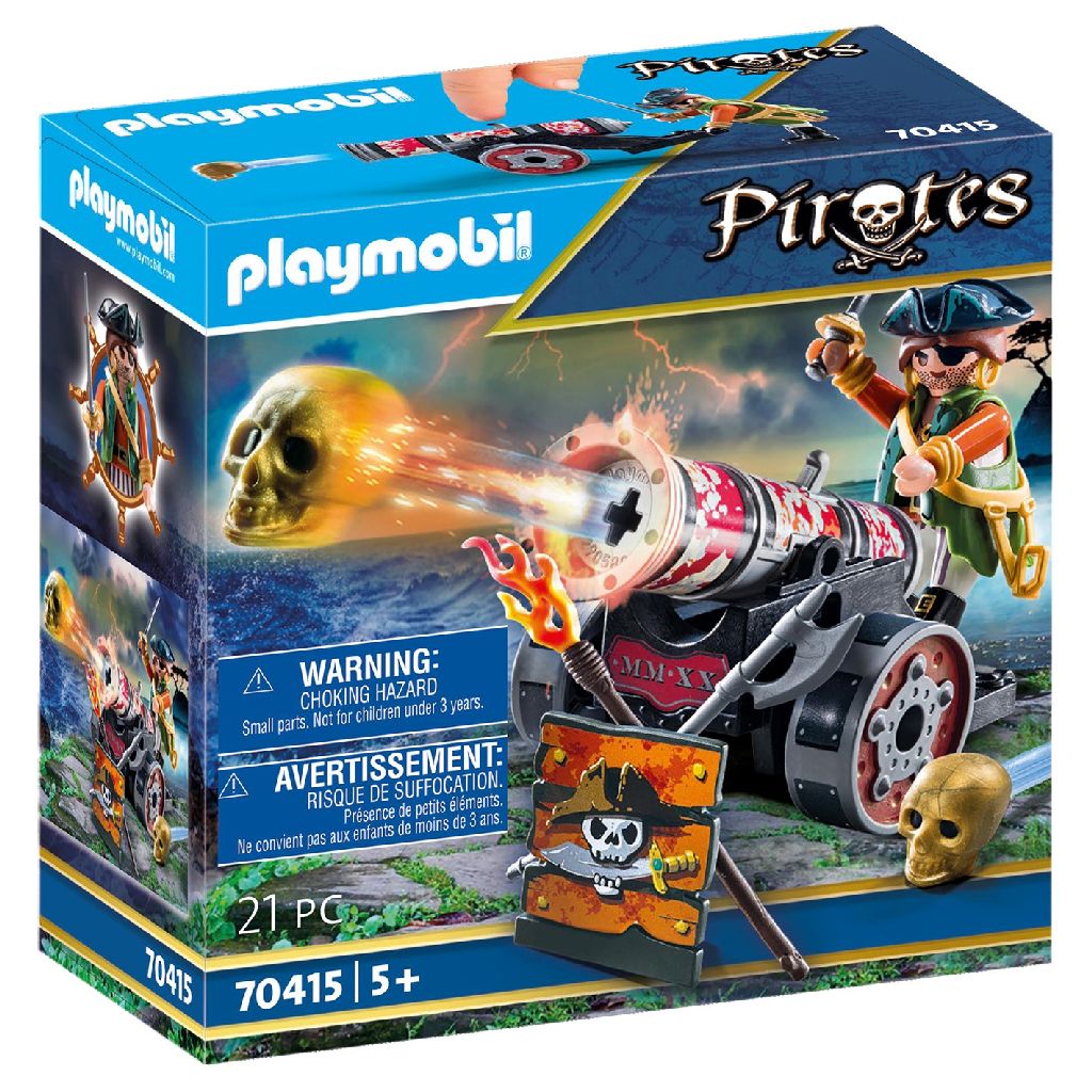 Afbeelding Playmobil 70415 Piraat Met Kanon (4370415) door Wohi.nl