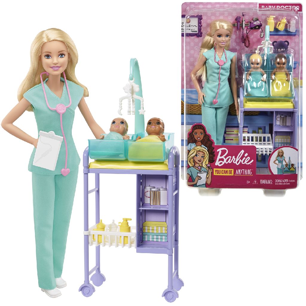 Barbie Kinderarts En Speelset (5717262)
