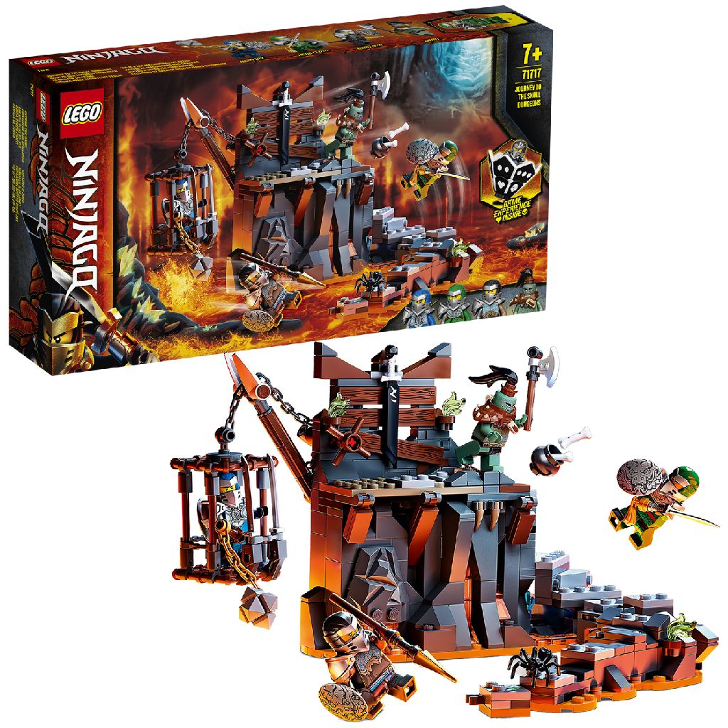 Afbeelding LEGO Ninjago 71717 Reis Naar De Kerkers Van Skull (4111717) door Wohi.nl
