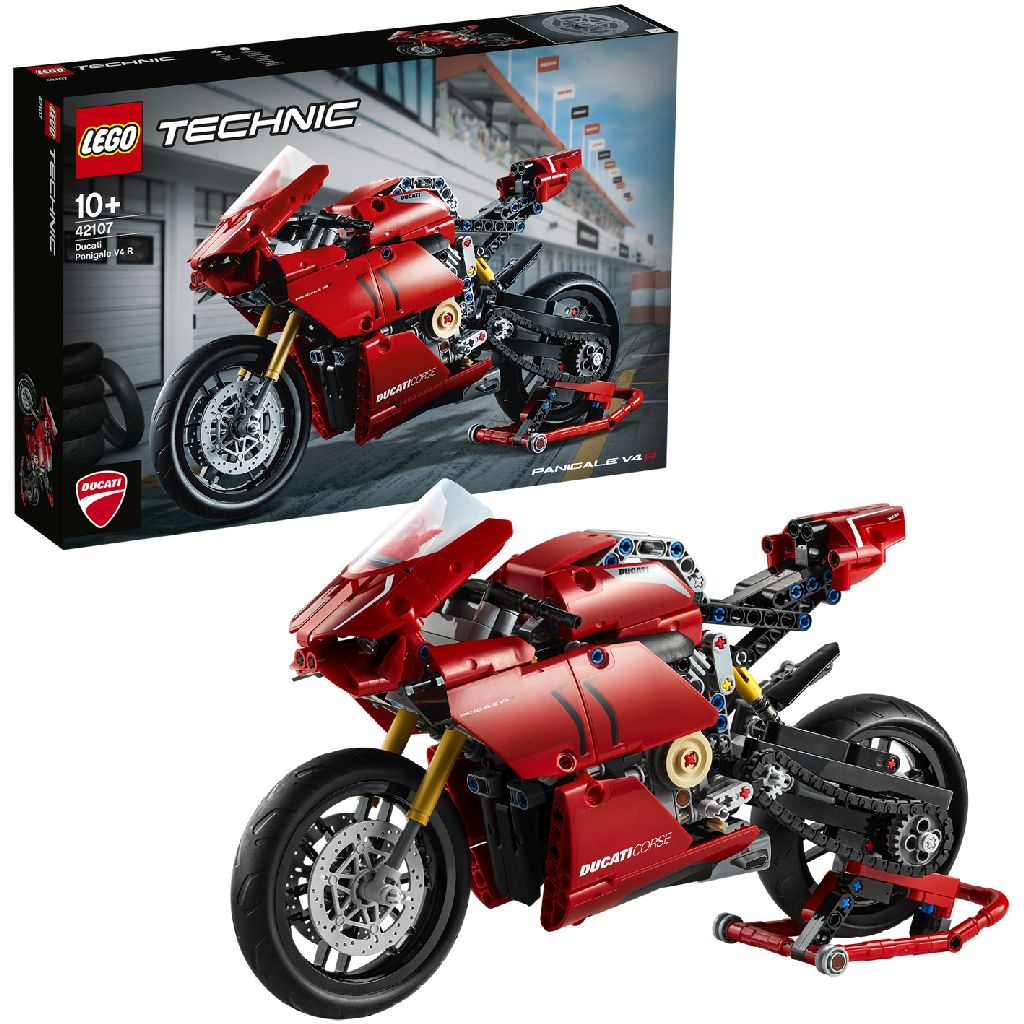 Afbeelding LEGO Technic 42107 Ducati Panigale V4 R (4112107) door Wohi.nl