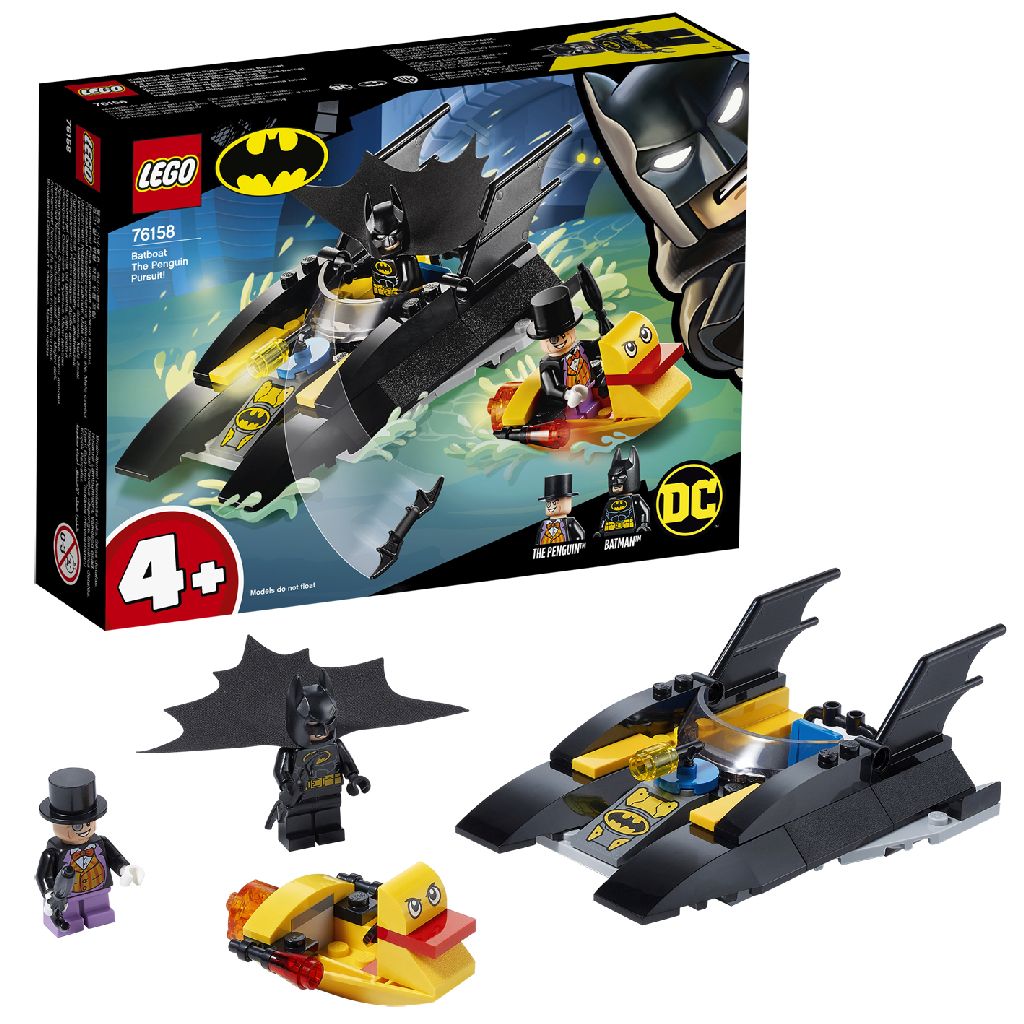 Afbeelding LEGO Super Heroes 76158 Batboot De Penguin Achtervolging (4119379) door Wohi.nl