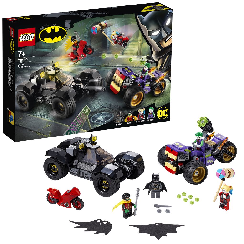 LEGO Super Heroes 76159 Joker?s Trike Achtervolging (4116159)