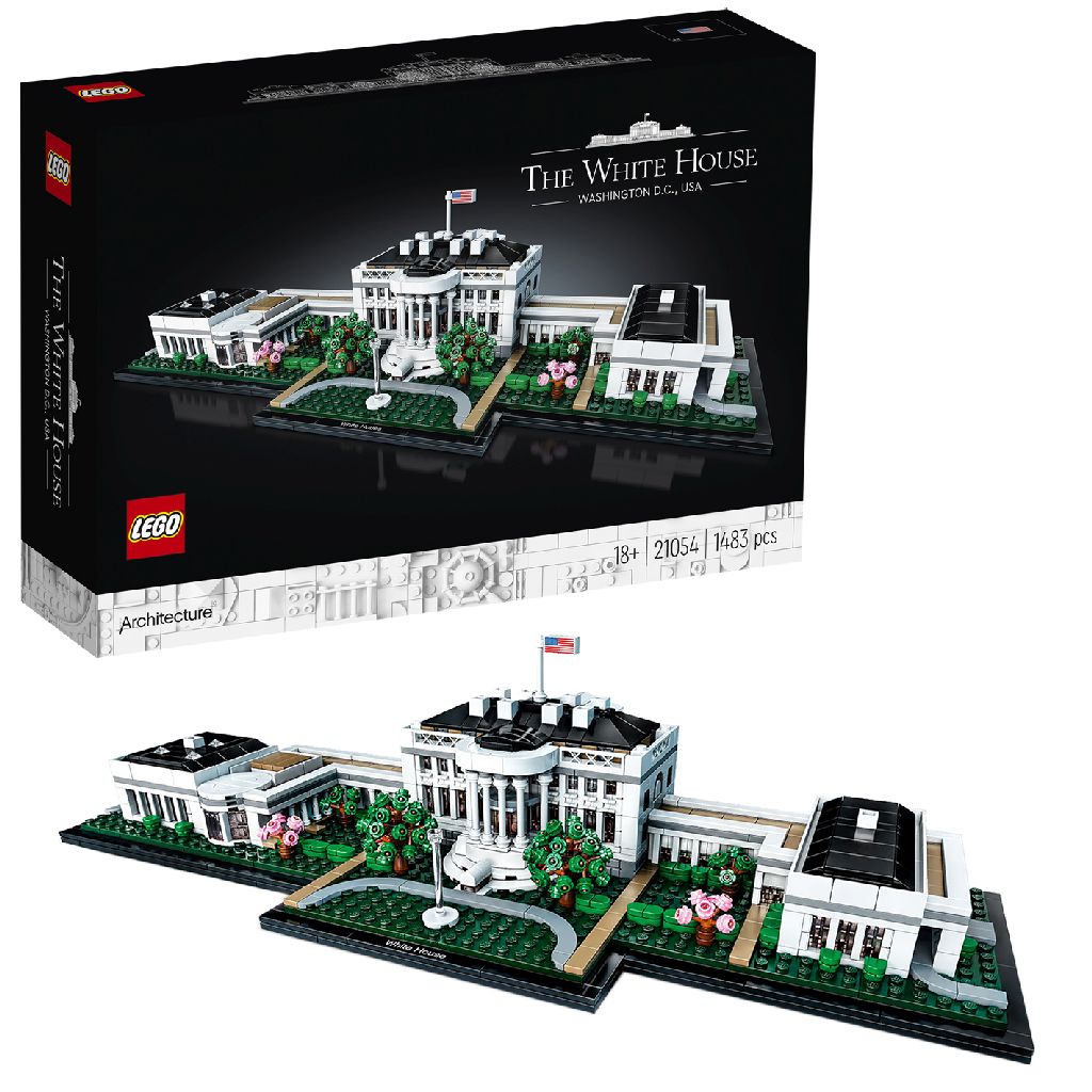 Afbeelding LEGO Architecture 21054 Het Witte Huis (4117368) door Wohi.nl