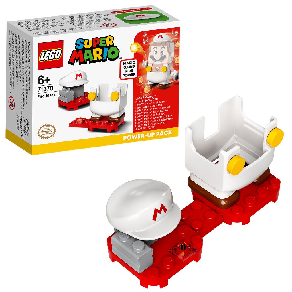 Afbeelding LEGO Super Mario 71370 Power-Uppakket: Vuur-Mario (4111370) door Wohi.nl
