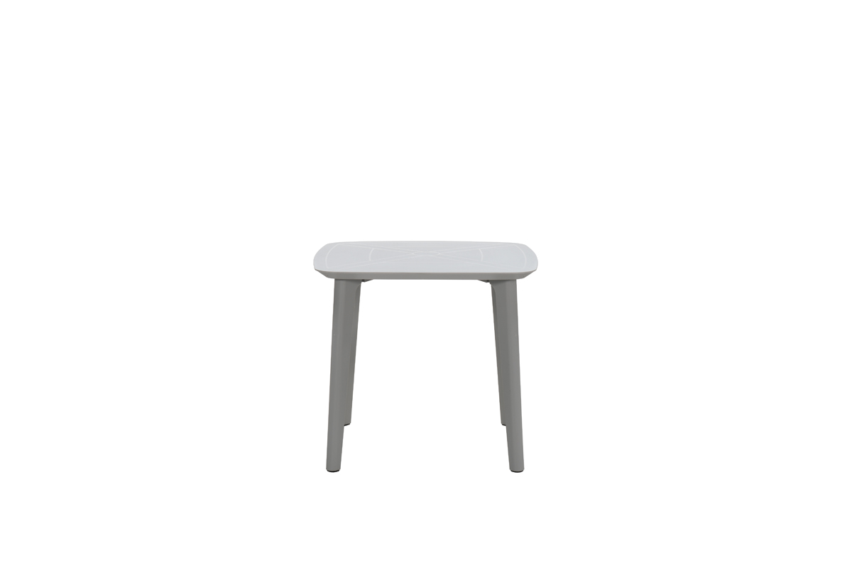 Garden Impressions Celano tafel 85x85xH75 licht grijs (30950HP)