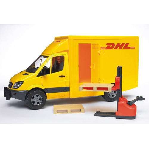 Afbeelding Bruder Auto Mercedes Sprinter Dhl door Wohi.nl