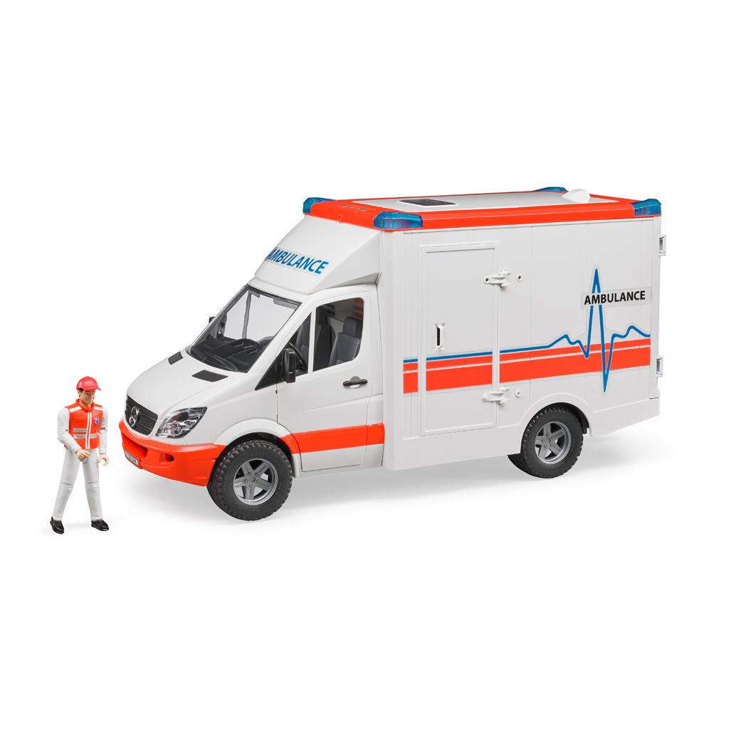 Afbeelding Auto Bruder Ambulance Met Chauffeur door Wohi.nl