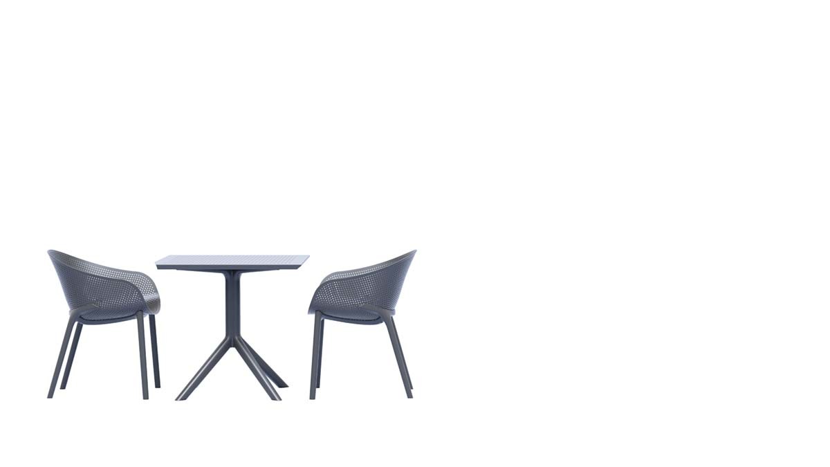 Garden Impressions - Sky chair dark grey