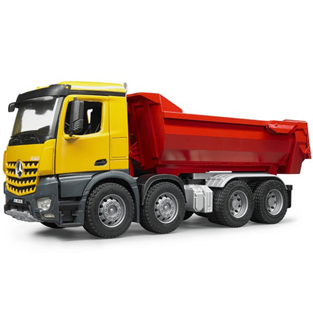 Bruder MB Arocs Halfpipe dump truck