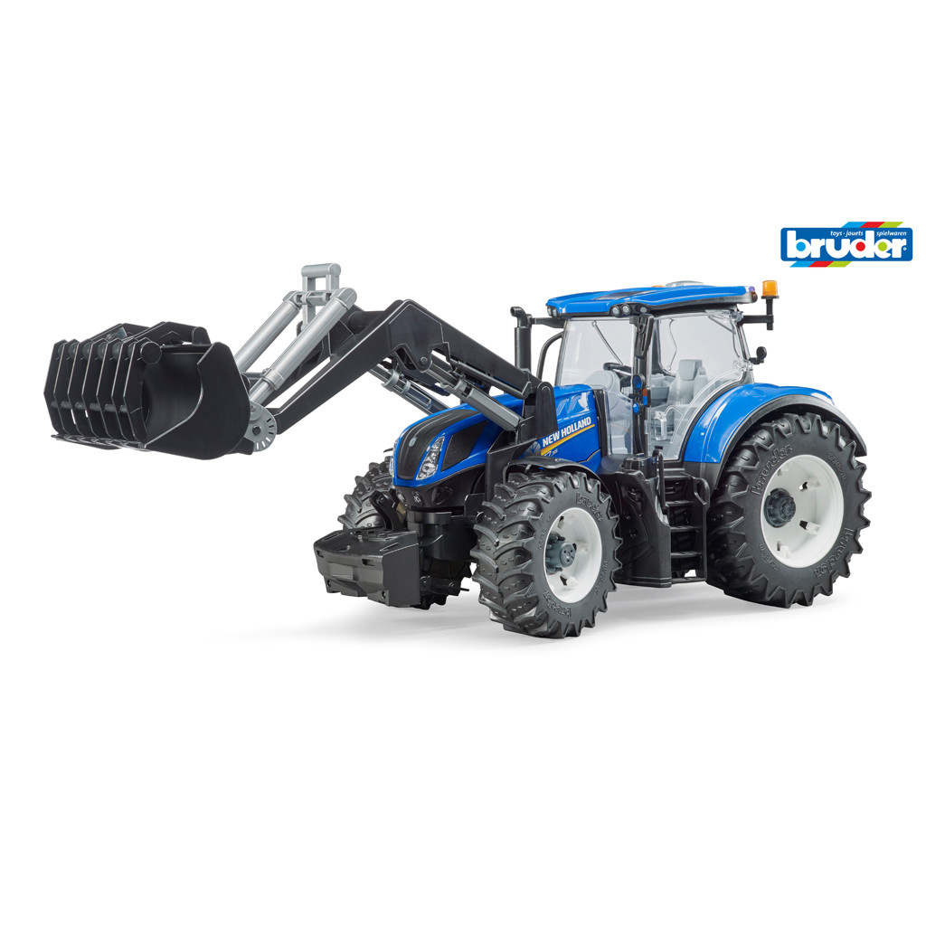 Afbeelding Tractor New Holland T7.315 Met Frontlader door Wohi.nl