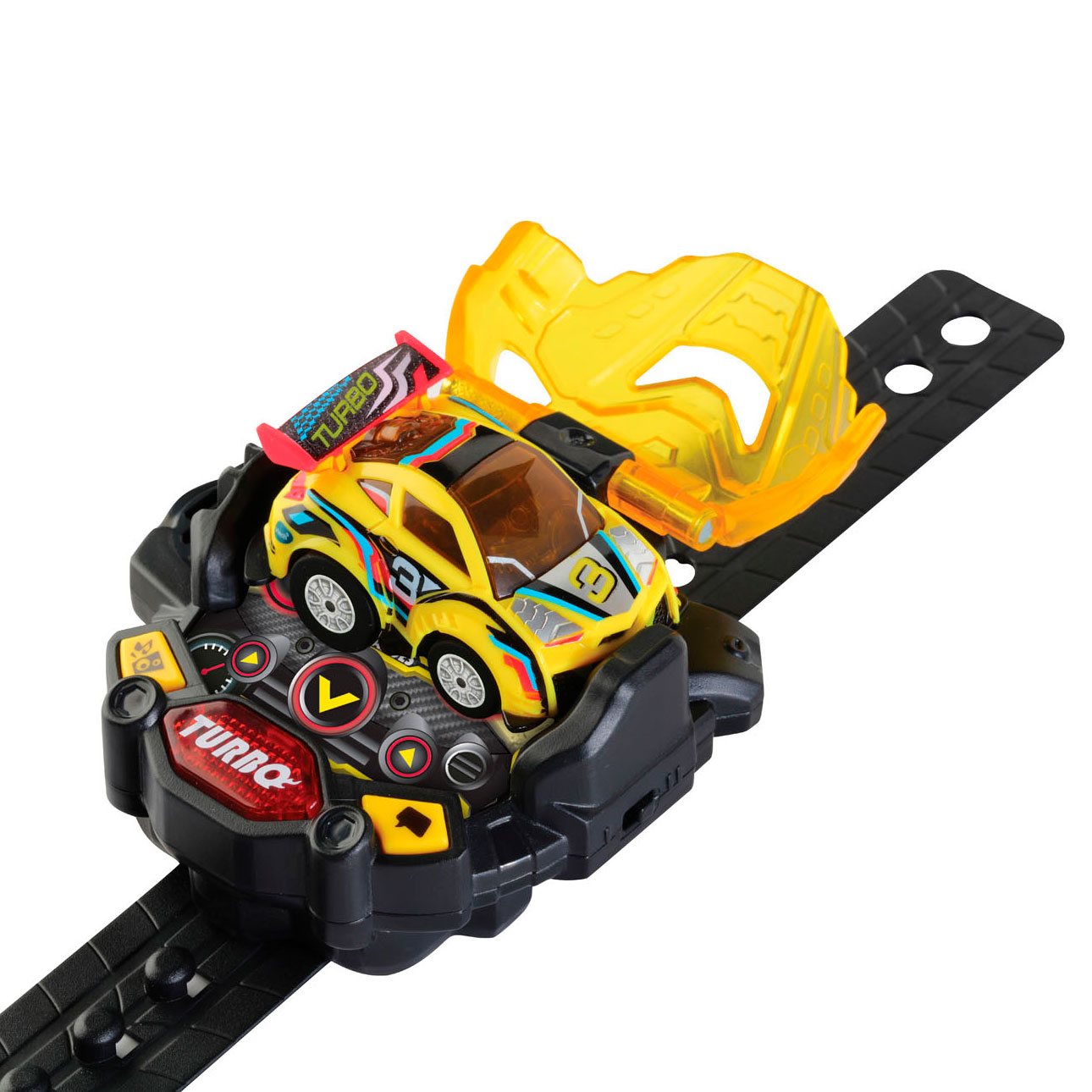 Afbeelding Vtech Turbo Force Yellow Racer (4051976) door Wohi.nl