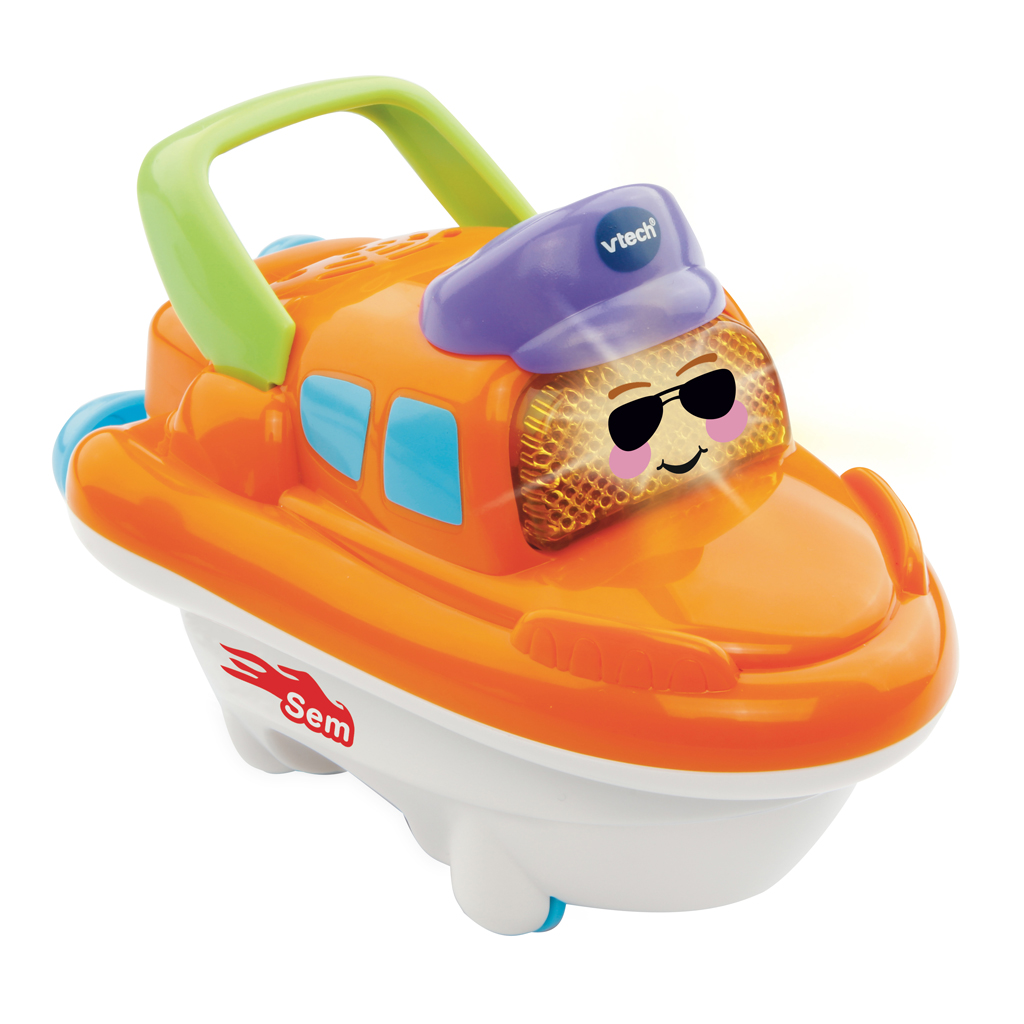 Afbeelding VTech boot Blub Blub Sem Speedboot door Wohi.nl