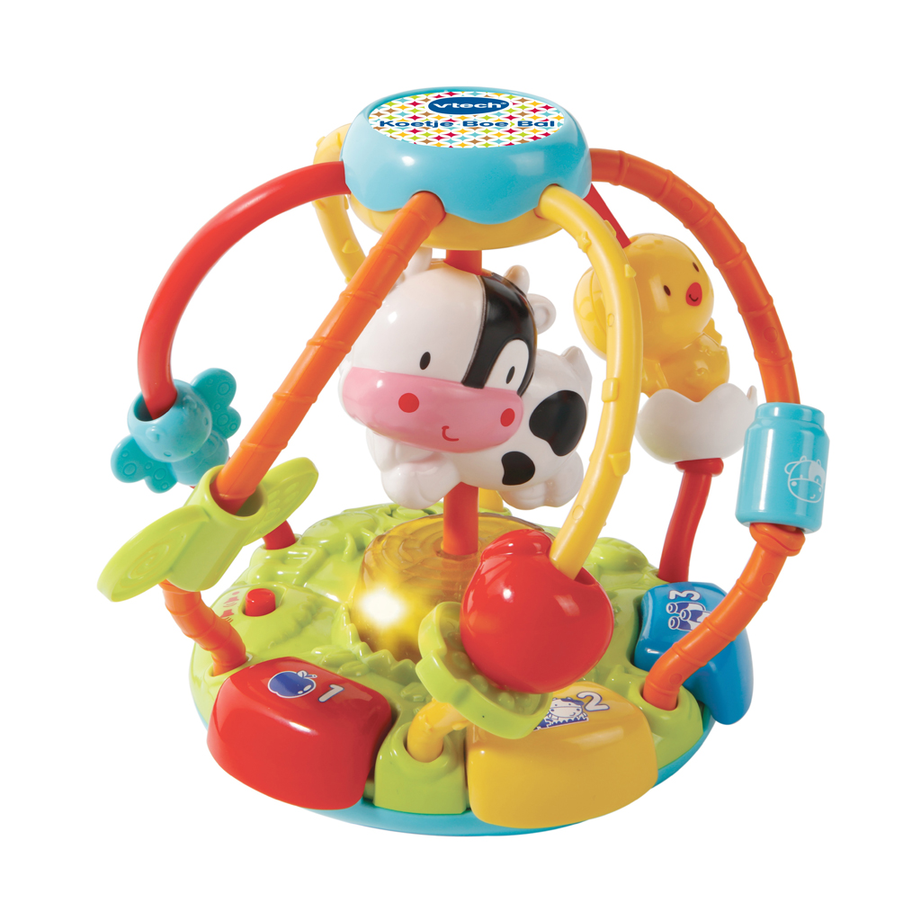 Afbeelding VTech speelbal Koetje Boe door Wohi.nl