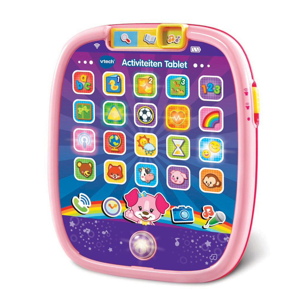 Afbeelding VTech activiteitentablet Baby 20 x 17 cm roze door Wohi.nl