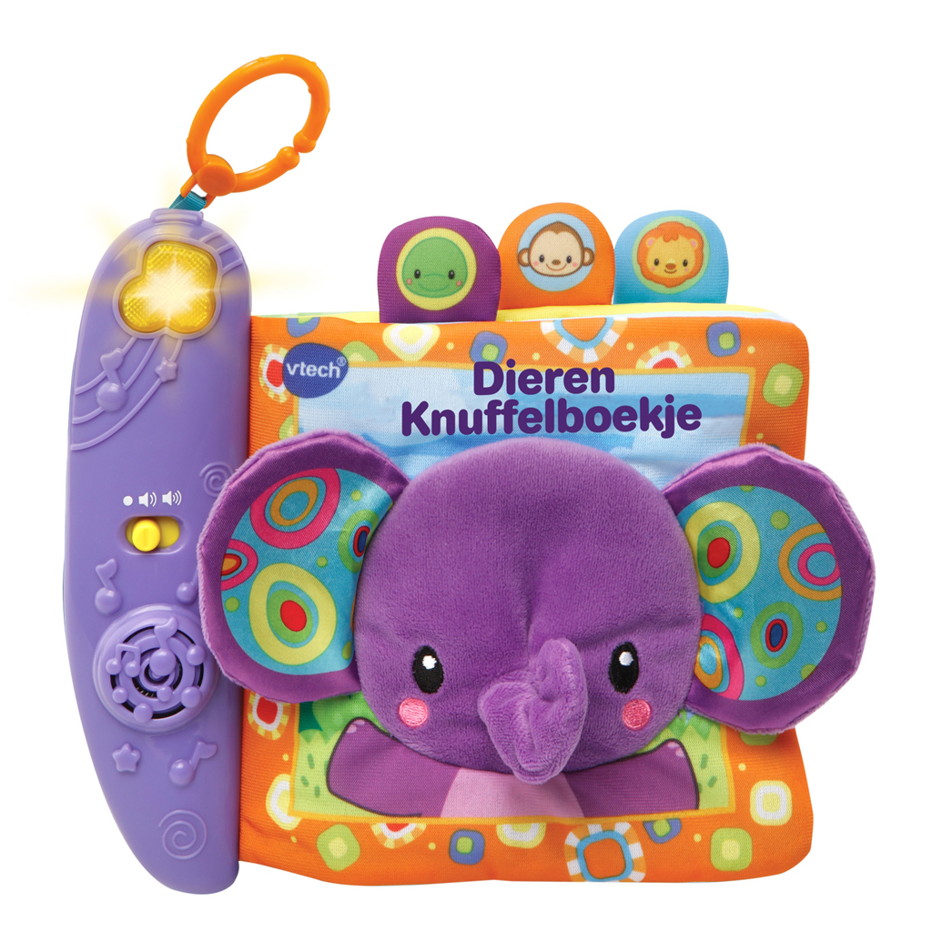 Afbeelding Vtech Dierenknuffelboekje door Wohi.nl