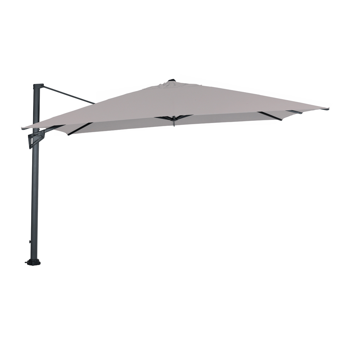 Garden Impressions Hawaii King pole 400x400 carbon black / sand (50502SP)