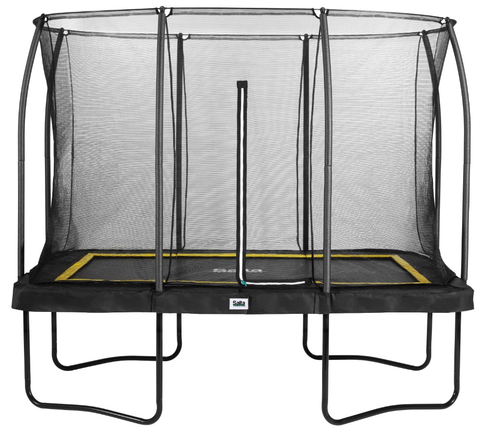 Afbeelding Salta trampoline rechthoekig Comfort Edition 214x305cm Black door Wohi.nl