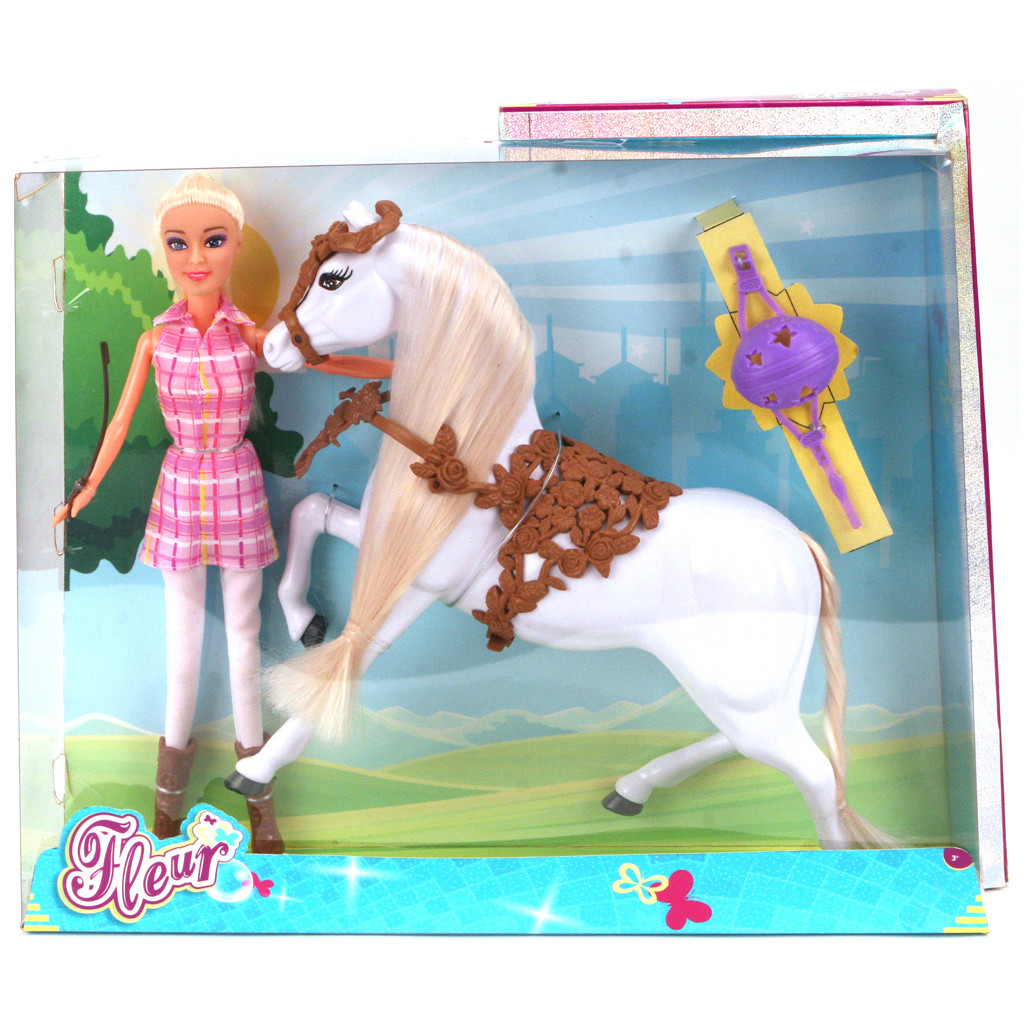 Afbeelding Pop Fleur Paard Set door Wohi.nl