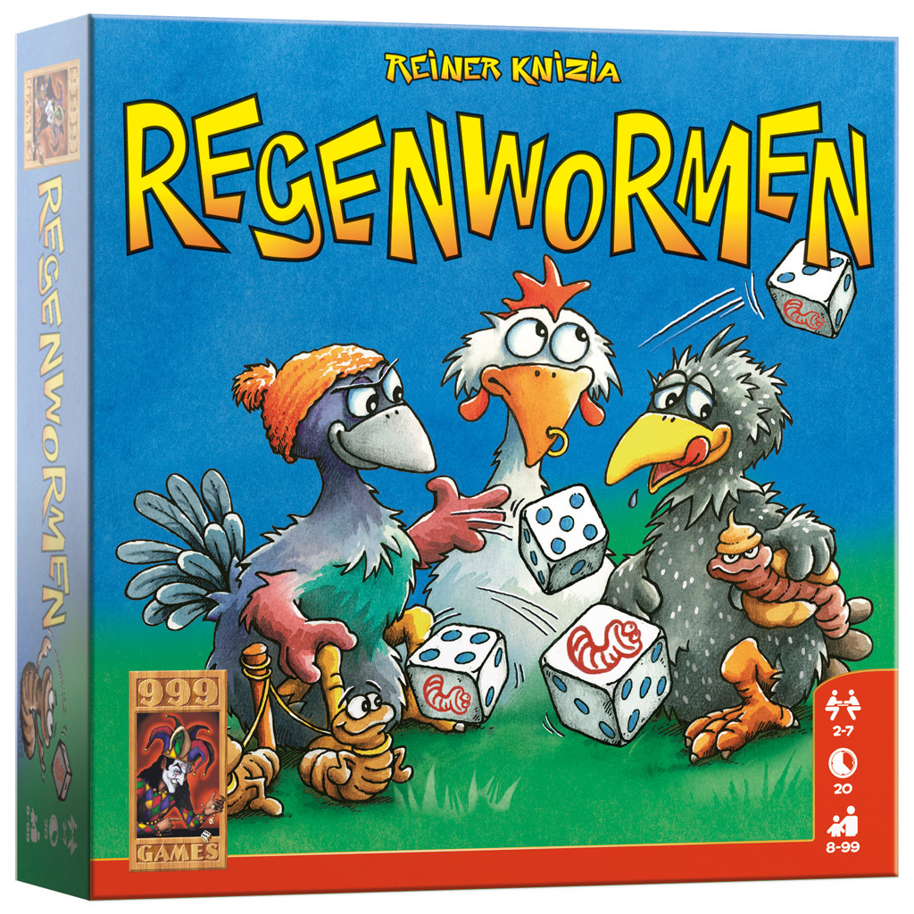 999 Games Spel Regenwormen