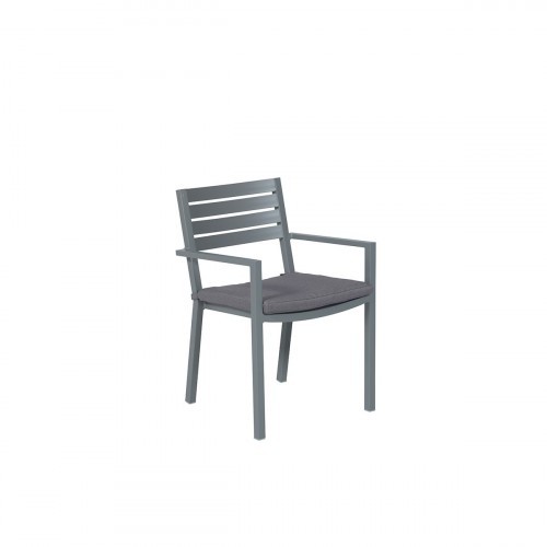 Garden Impressions - Oklahoma dining chair arctic grey/ reflex black
