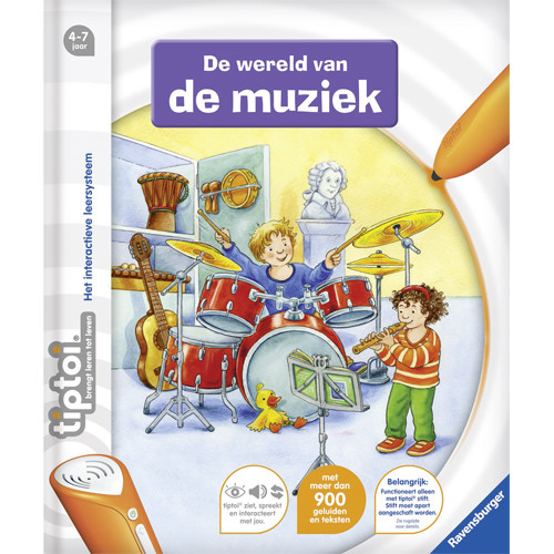 Afbeelding Boek Tiptoi De Wereld Van De Muziek door Wohi.nl