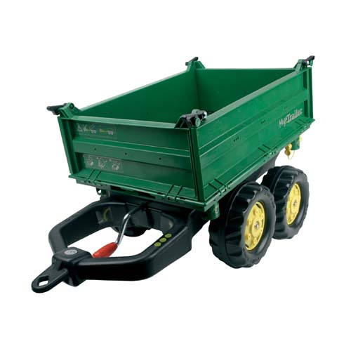 Afbeelding Aanhanger Rolly Toys Megatrailer Groen door Wohi.nl