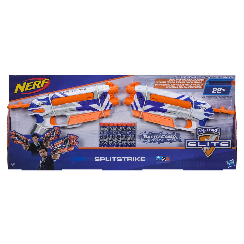 Afbeelding Nerf N-strike Splitstrike Battle Camo door Wohi.nl