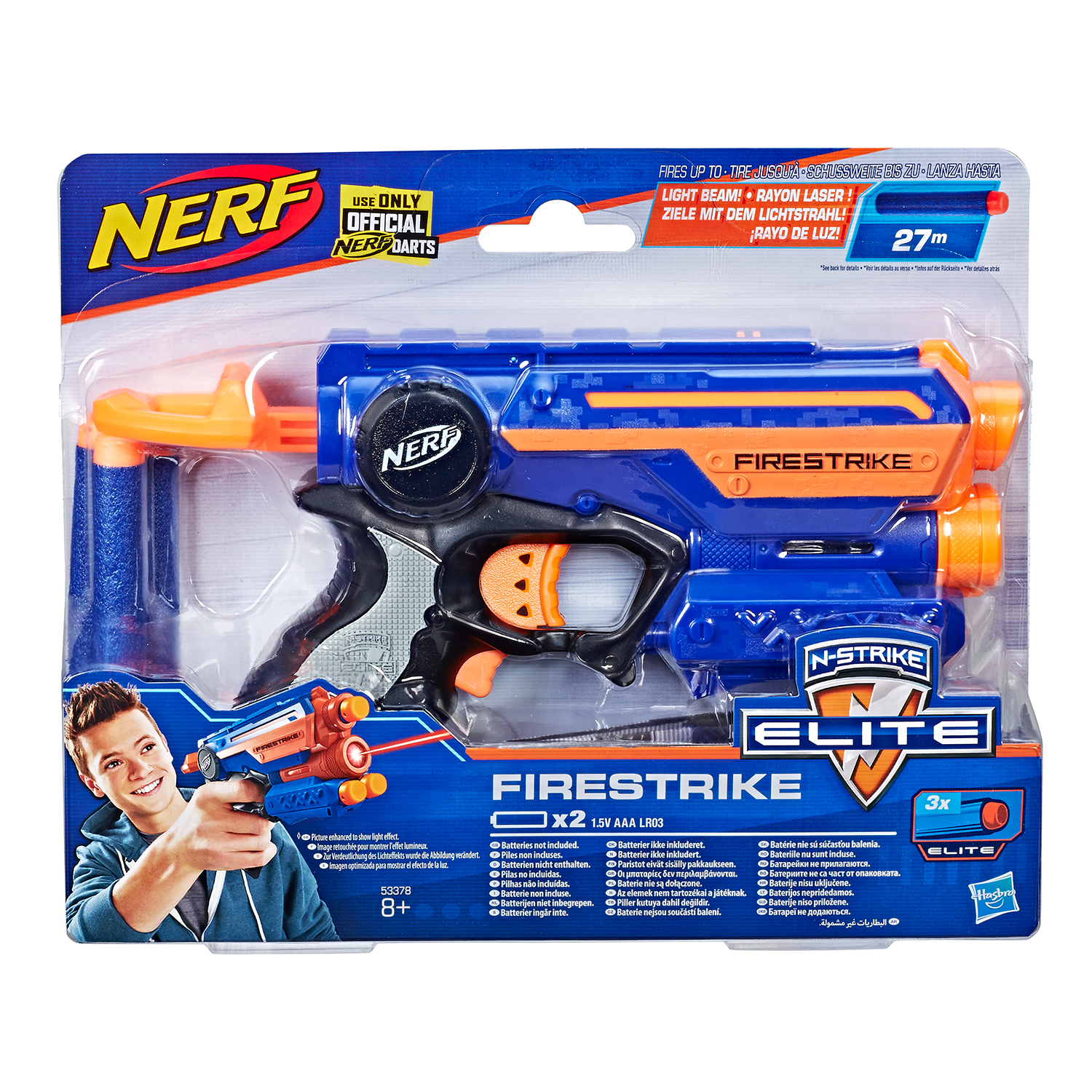 Hasbro Nerf N-Strike Elite Fires