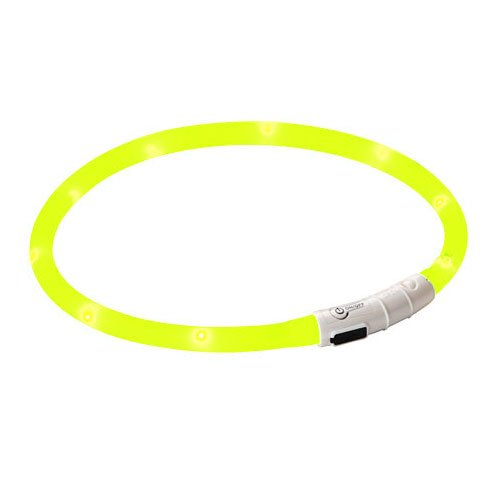 LED halsband geel