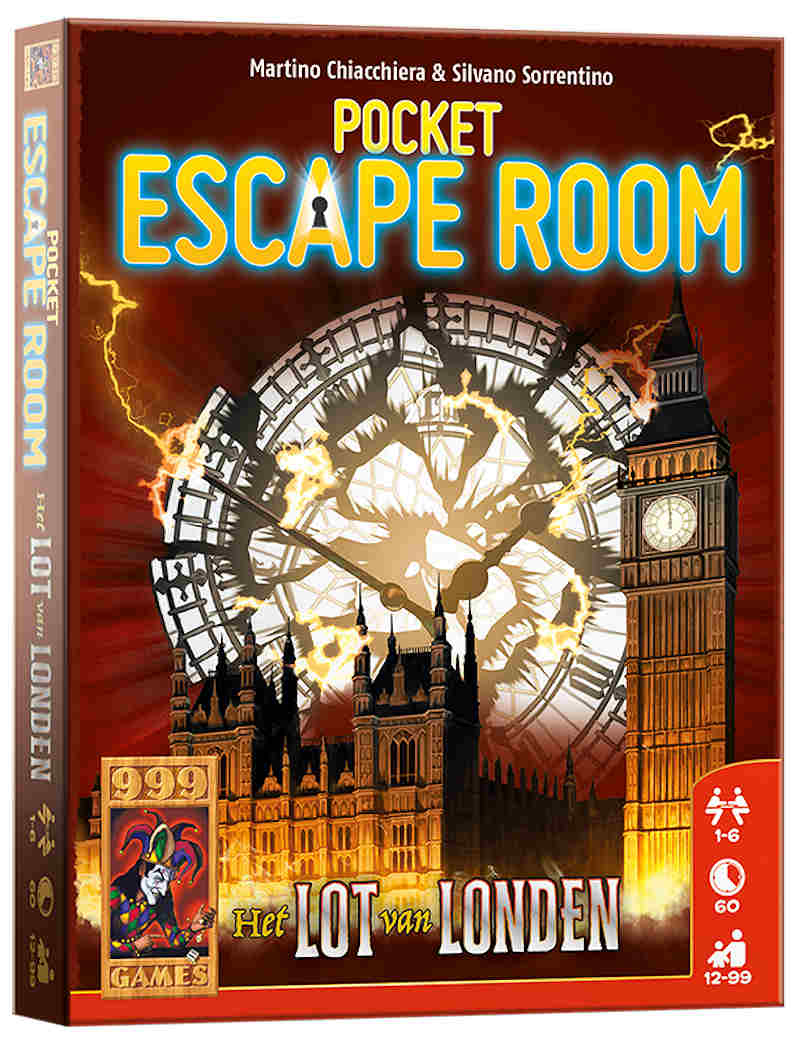Afbeelding Spel Pocket Escape Room Het Lot Van Londen (6104268) door Wohi.nl