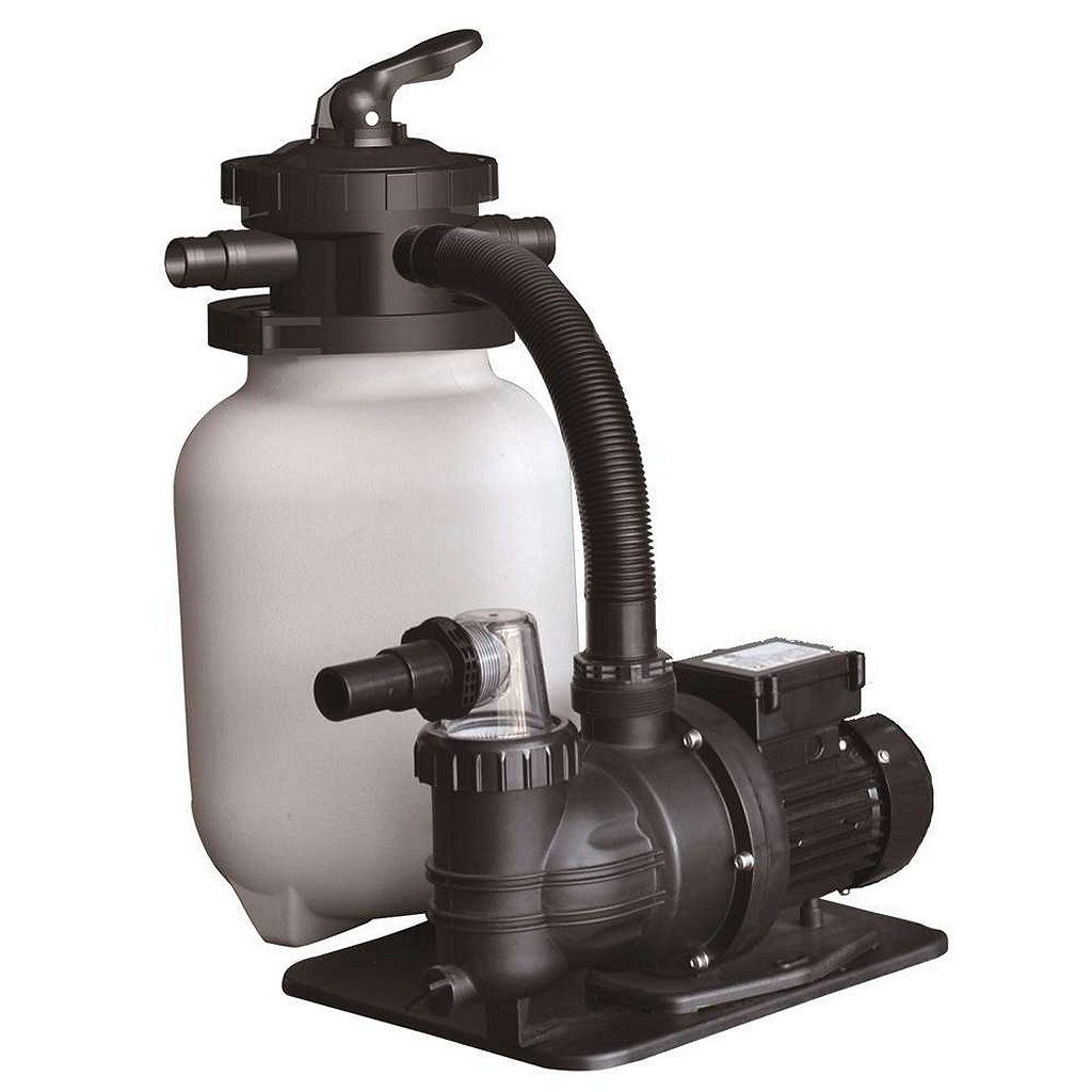 Interline Eco zandfilterset, 29,5 cm /0,27 Hp pomp 4,5 m3 - set 3,6 m3/u (57100145)