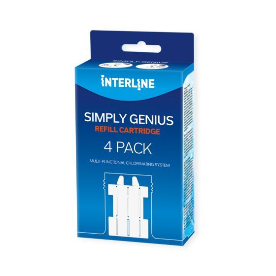 Afbeelding Interline Simply Genius navulset 4 stuks (38310020) door Wohi.nl