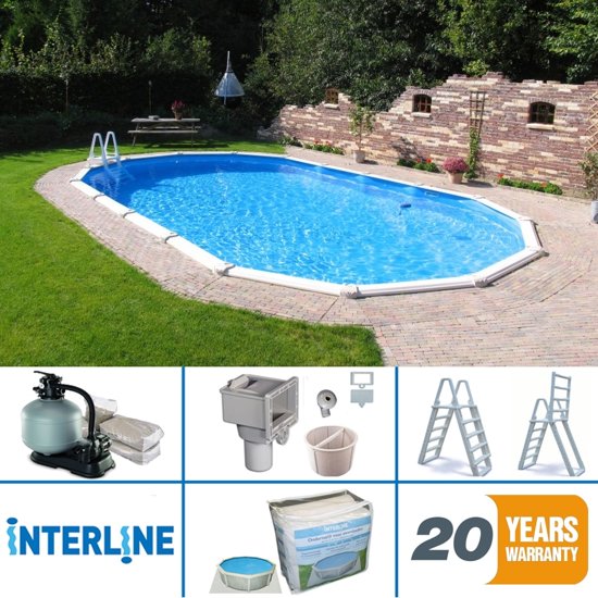 Interline Century ovaal 9,75 x 4,90 m incl. pakket (55000009)