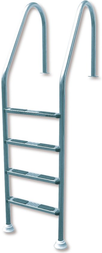 Interline eenzijdige RVS trap 120 - 132 cm diep (55800010)
