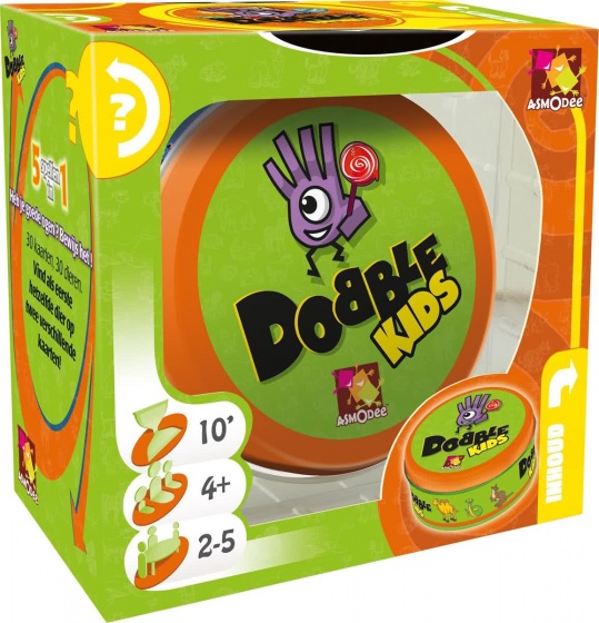 Afbeelding Asmodee Dobble Kids kinderspel door Wohi.nl