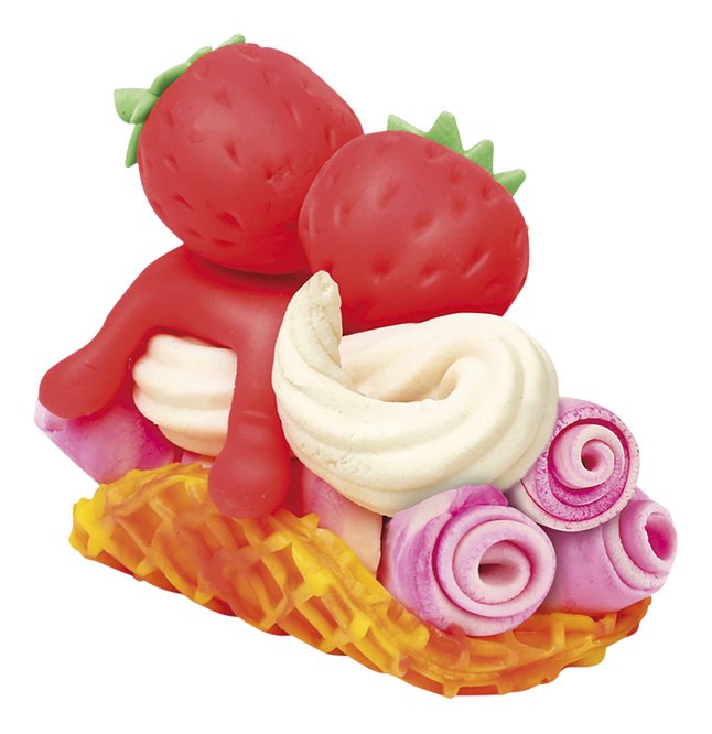 Play-Doh Kitchen Creations Rollzies met 9 Kleuren Klei