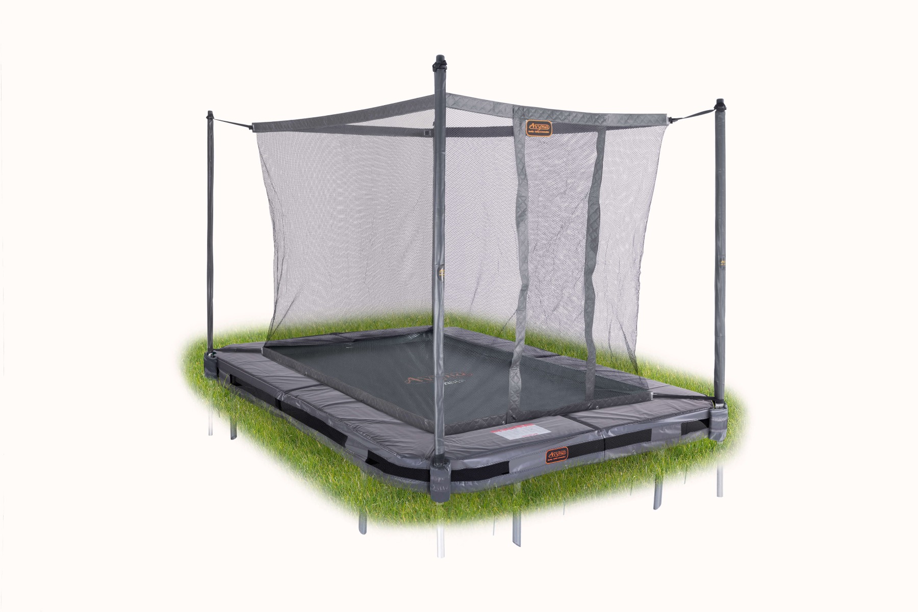 Avyna PRO-LINE InGround, 215x155 cm, net boven, Grijs