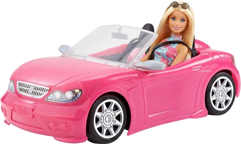 Afbeelding Mattel Barbie Pop En Cabriolet door Wohi.nl