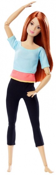 Barbie Made To Move Pop Met Blauw Topje (5713412)